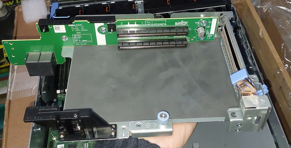 Riser 3A GPU + Cage pt Server Dell PE R740/XD Gen3 x16 0DTTHJ