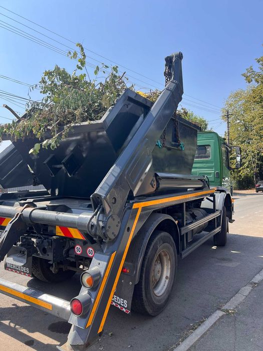 Transport moloz containere gunoi moluz tomberon skip ieftin urgent