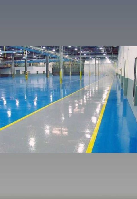 Эпоксидной наливной пол в Ташкенте в Узбекистане.Epoksid quyma pol.