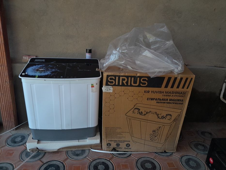 kir yuvish mashinasi ,yarim aftamat