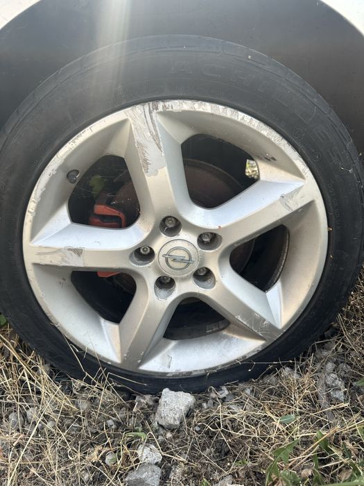 Оригинални джанти за Opel astra H 2007г/ опел астра H/ 17цола 5х110 65.1мм/ 7Jx17ET39/ подходяща зафира А и Б вектра Ц