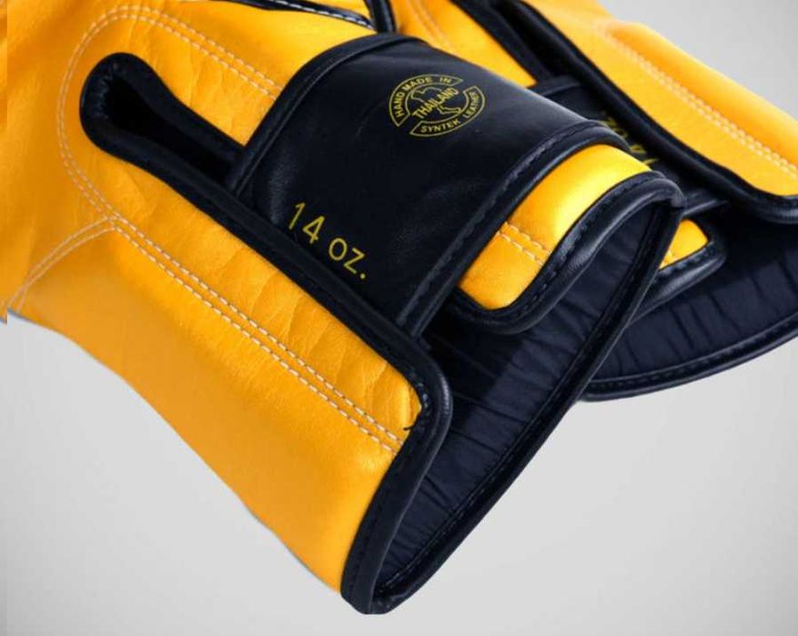 Ръкавици Fairtex BGV 18 Super sparring цвят Black gold