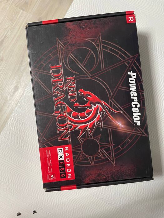 Видеокарта 8 гб red dragon