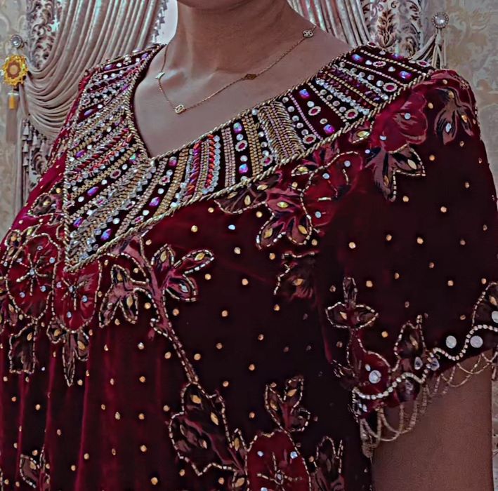 Платье со штанами