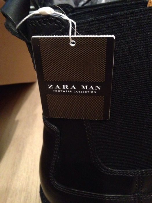 Продам кожаные сапоги