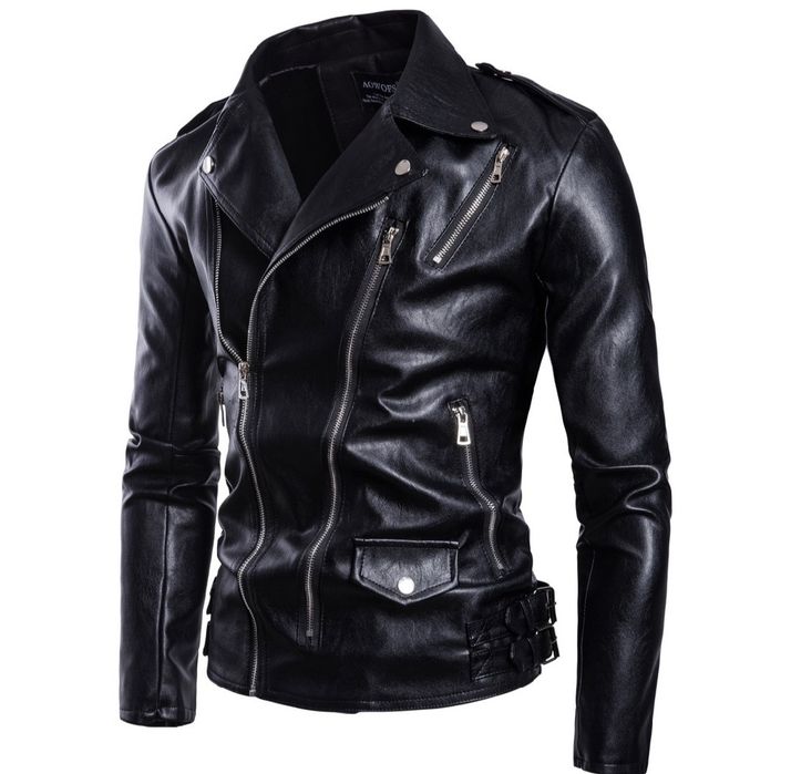 Эркаклар кожа курткаси