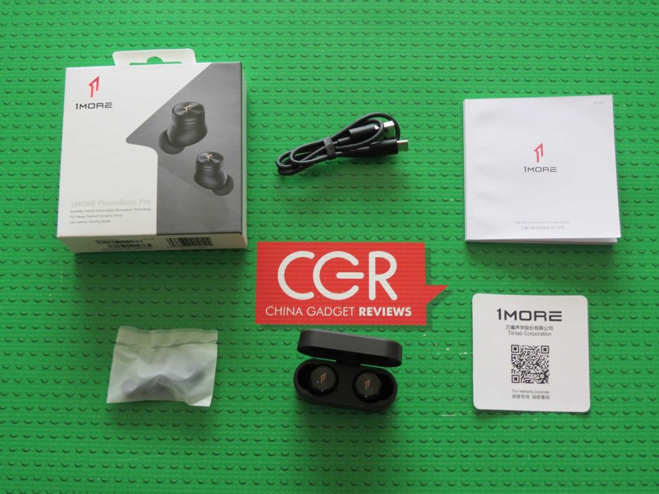 1MORE PistonBuds Pro cu Bluetooth 5.2, dotate cu tehnologie QuietMax de anulare hibridă a zgomotului (ANC).