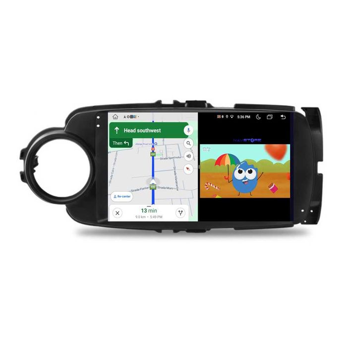 Navigatie Dedicata Toyota Yaris (2011-2018), 9Inch, WiFi, Carplay