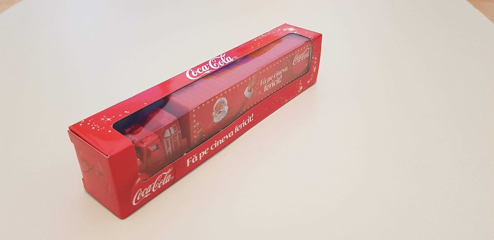 Machetă Camion de Crăciun Coca-Cola