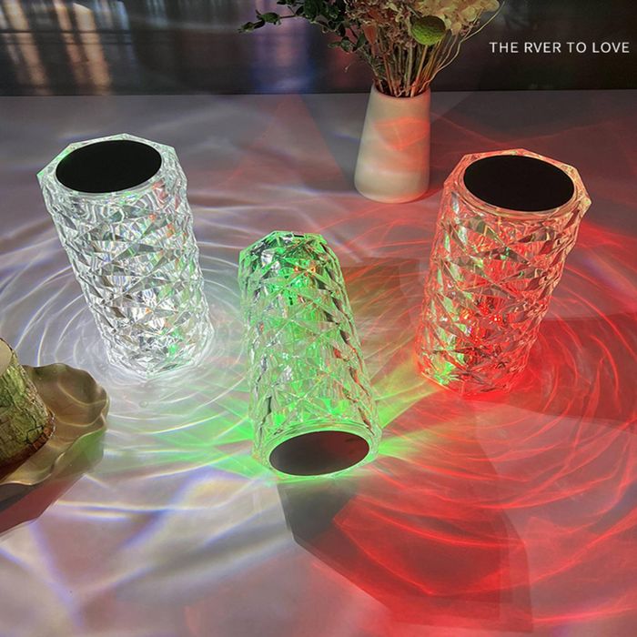 Кристална RGB лед лампа