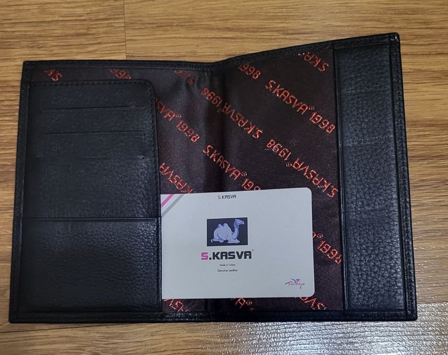 Чехол для паспорта кожанный