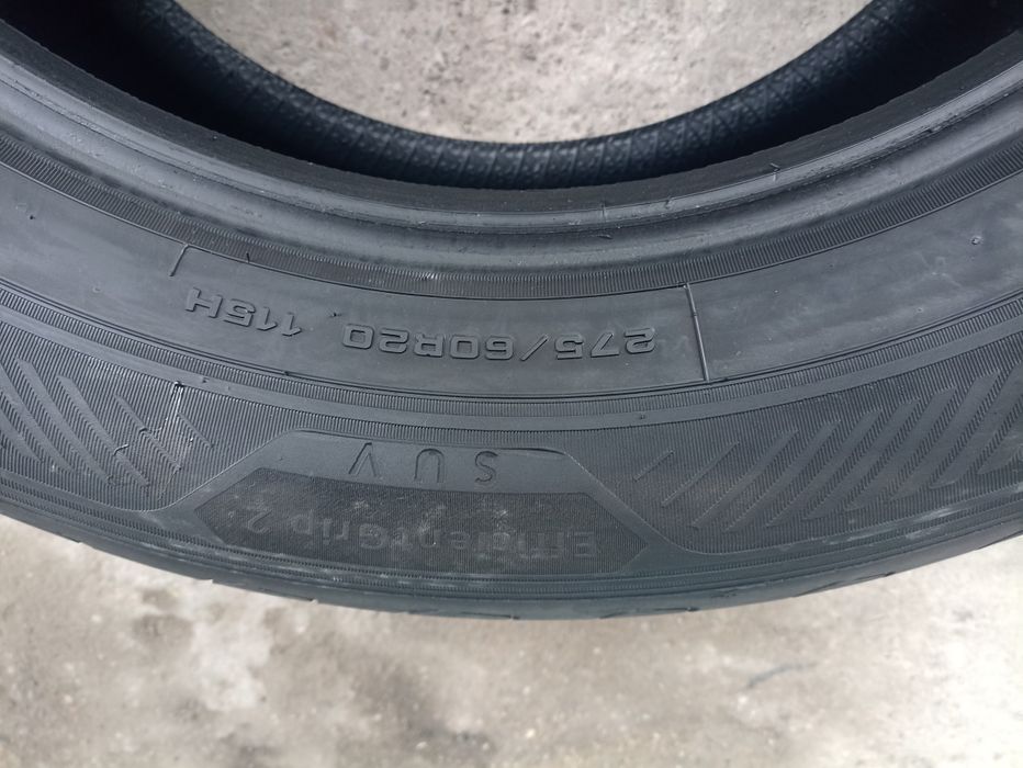 2 anvelope Goodyear 275/60 R20 dot 0322