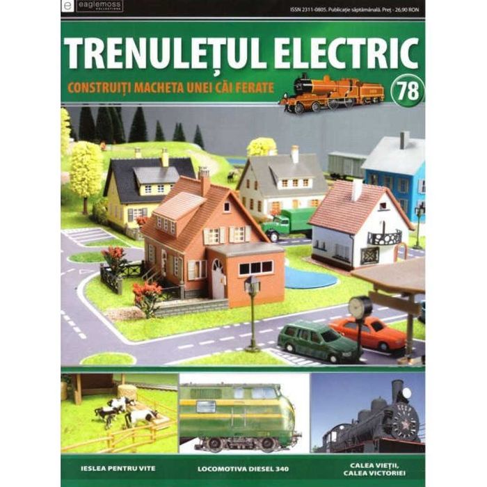 Colectia Trenuletul Electric, Eaglemoss toate cele 116 numere