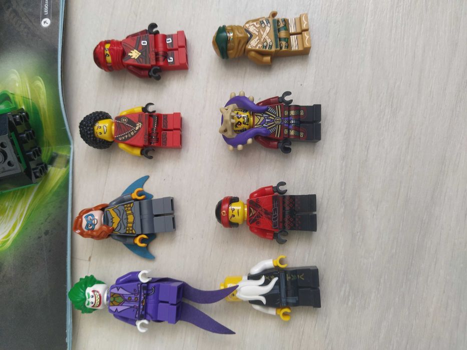Lego Ninjago, Marvel, Superheroes, DC фигурки + Нинджаго спинер на Лой