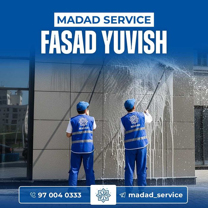 Fasad yuvish va Tozalash|Мойка и Чистка фасадов|Тошкент шахри|