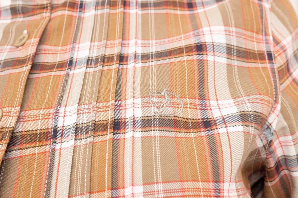 Fjallraven Dala оригинална дамска риза каре памук S
