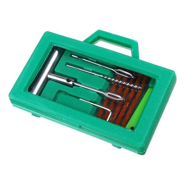 Комплект Инструменти и Фитили за поправка на спукани гуми А-148