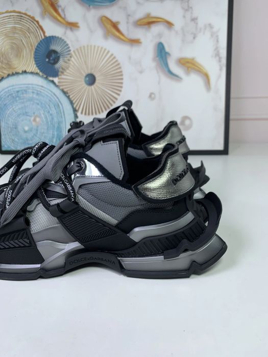 D&G Air Master Sneaker "Black/Grey"