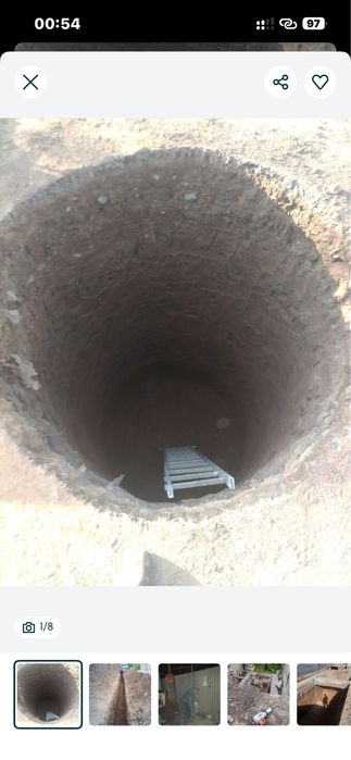 Септик туалет копка