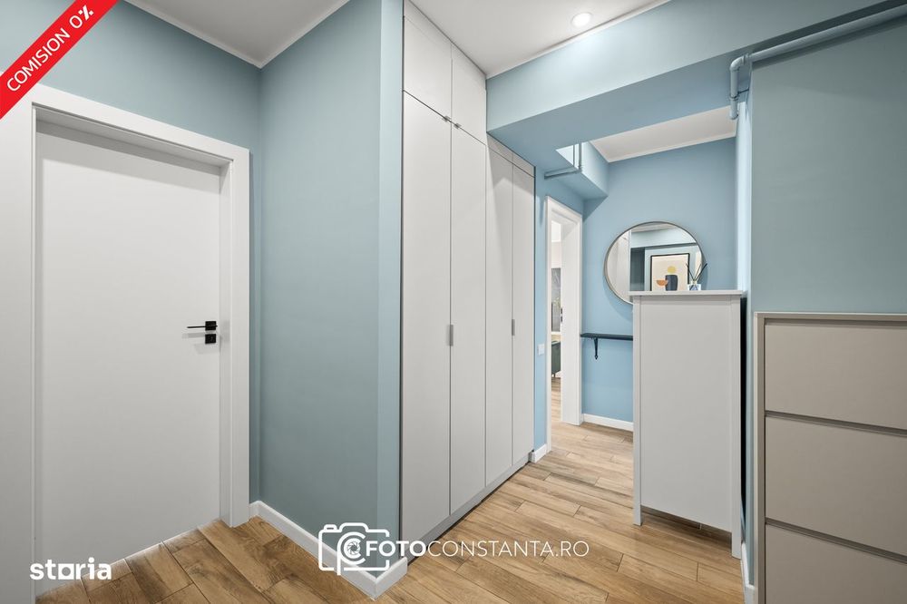 #Vedere lac : apartament mobilat cu 3 camere și 2 băi | Butoaie Mamaia