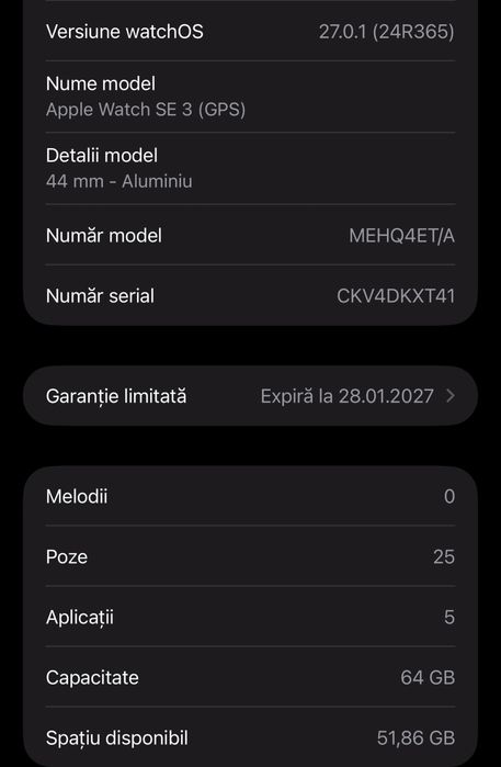 Apple watch SE 3 GPS