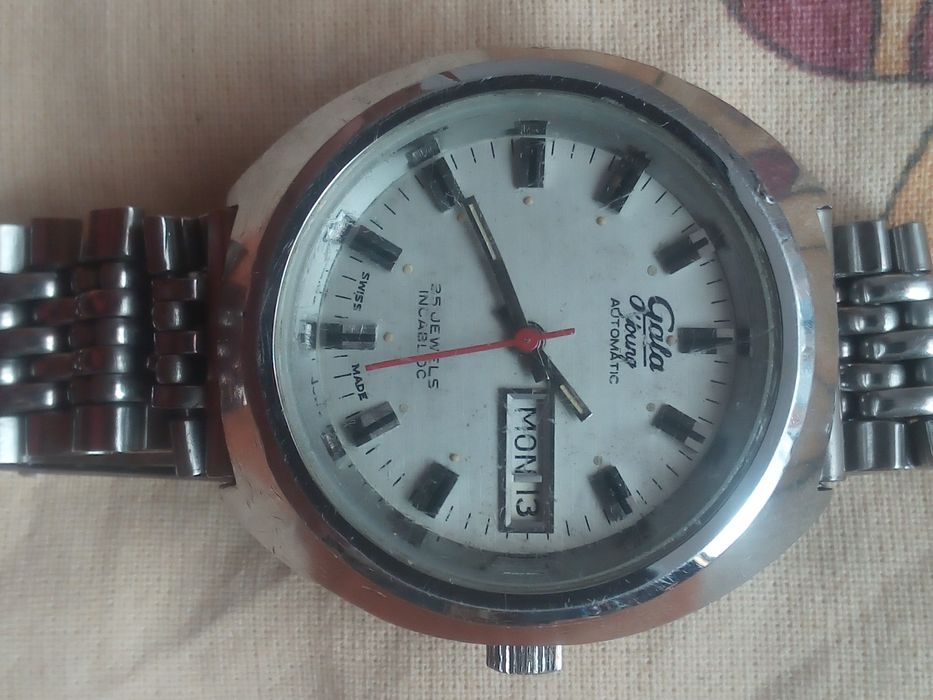 Ceas Galla Young automatic, data, zi, vitange