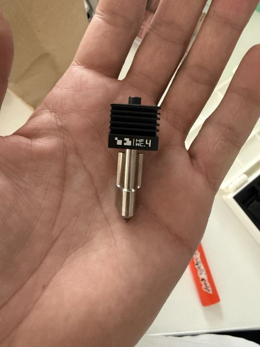 High flow tungsten carbide nozzle 0.4mm h2D h2C P2S A1 Bambulab 3d