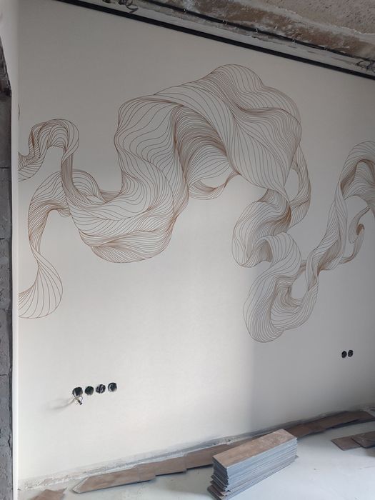 Поклейка обоев профессионально