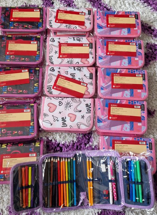 Herlitz penar echipat 30piese + 1stilou
