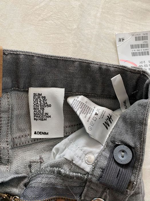 Дънки Н&М размер 98 см