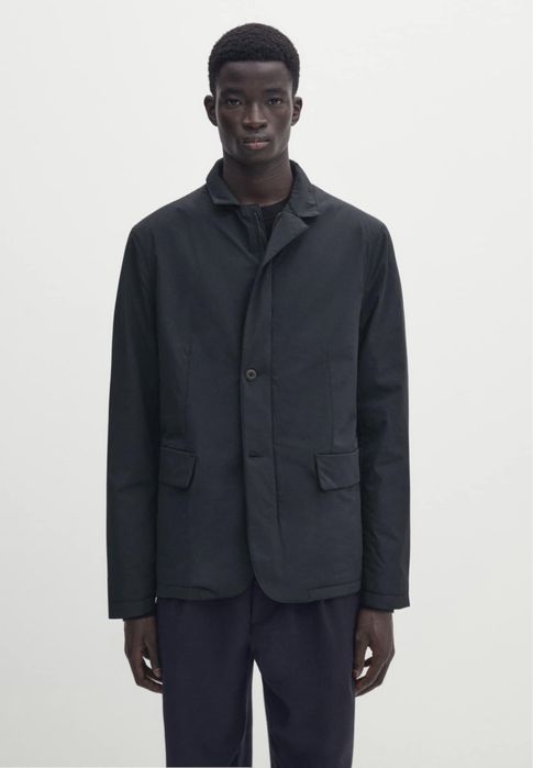 Sacou tehnic Massimo Dutti, bleumarin