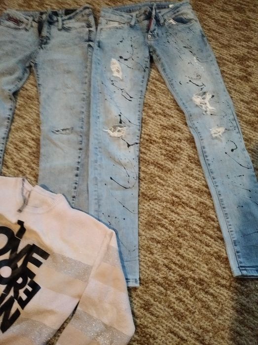 Красиви дънки н.146-152 само за 8лв.всичко