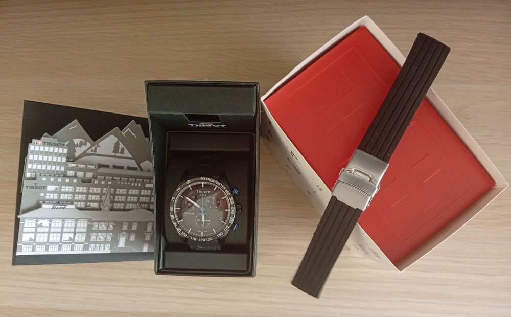 Vand ceas Tissot PRS 516 Carbon