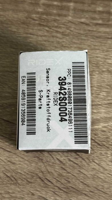 RIDEX 3942S0004 Senzor, presiune combustibil