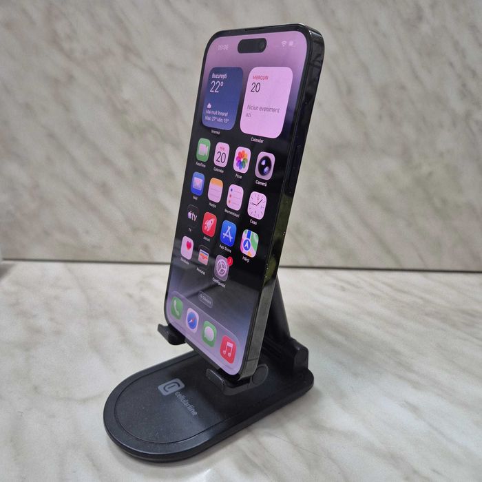Telefon Apple iPhone 14 Pro Max 128GB Negru 80% bat Zeus Amanet 35555