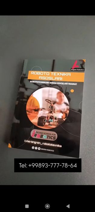 Robototexnika kitobi - Книга по робототехники на узбекский язык