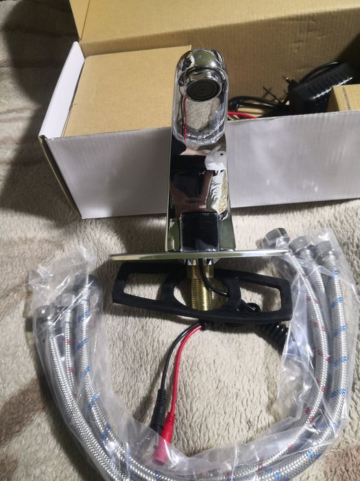 Сенсорный сместитель новый 1 шт хромовый