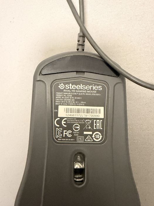 Steelseries rival с ковриком