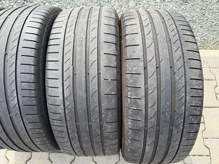 4бр. Летни Гуми С Борд 235/50R/18 -CONTINENTAL- DOT:1220- 3.9мм.