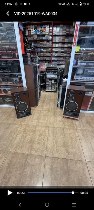 Продам советскую акустику S90 c усилителем