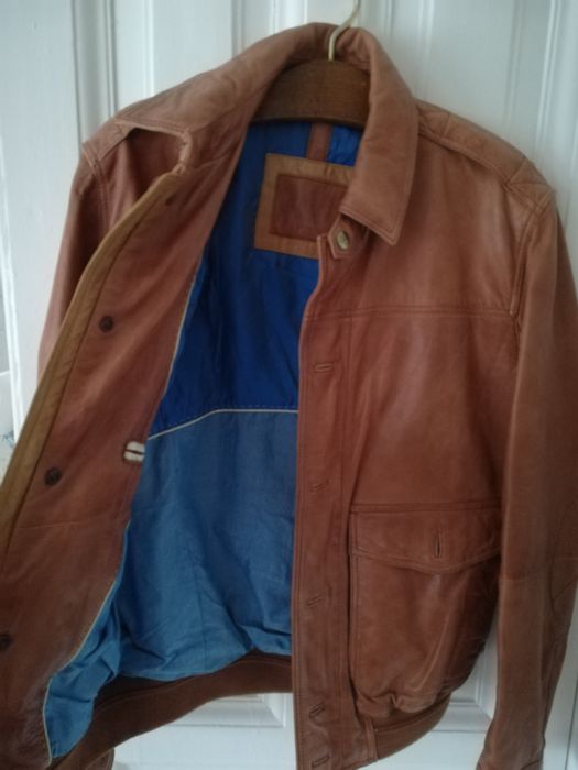 Geaca piele Massimo Dutti M bărbați