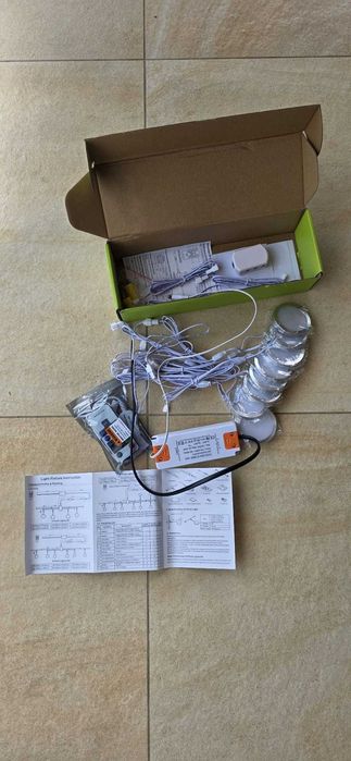 Lumini dulap bucatarie, dressing