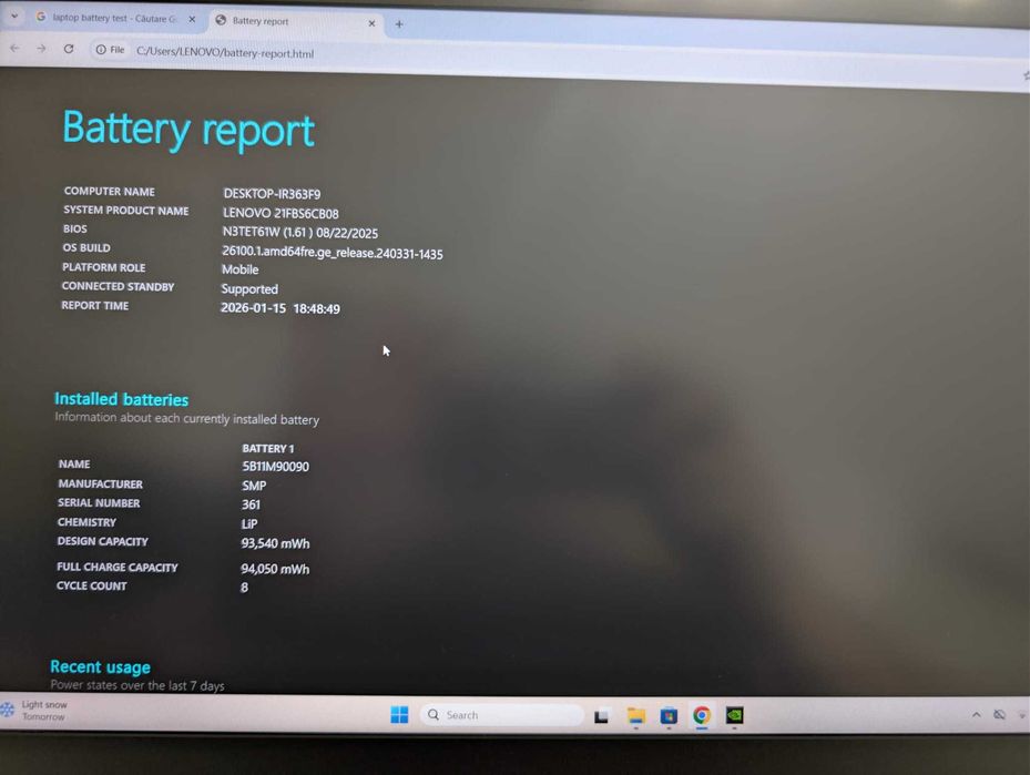 Laptop ThinkPad P16 Gen2 i7-13700HX 64GB RAM Nvidia RTX A1000 6GB 1TB