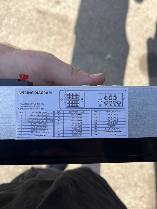 Магнитола сенсорная Pioner