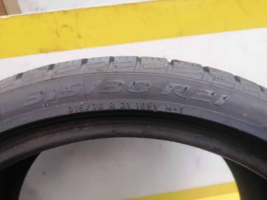 315/30/21  iarna 2*PIRELLI  105v dot 3318. 5,03mm