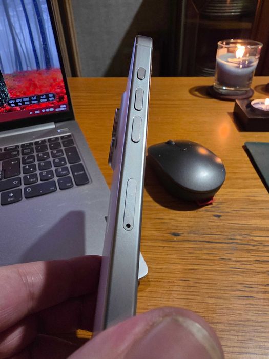 IPHONE 16 pro max white titanium 256/8gb