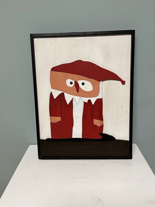 Авторско дървено пано