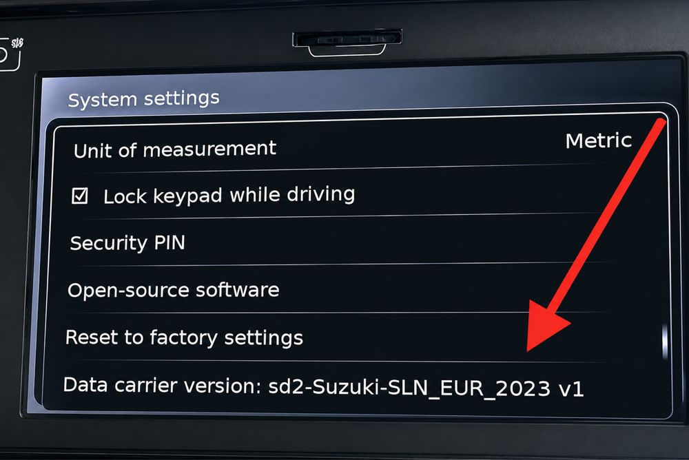 GPS Navigatie SUZUKI SD Card Navigatie Full Europa 2023/24