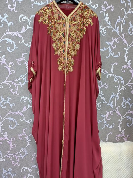 турецкое платье с абайкой,