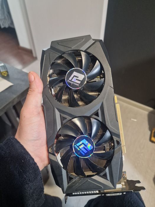 Placa video powercolor rx580 8GB